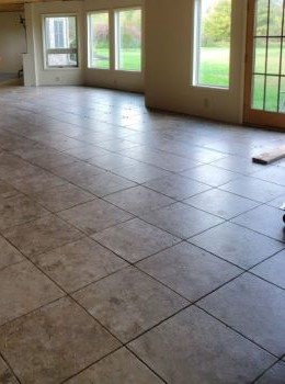 tile flooring